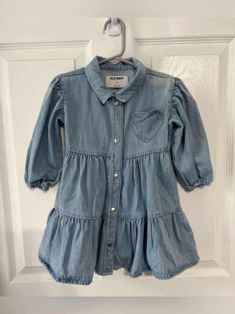 Toddler Size 2T Denim Dress